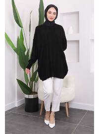 Black - Knit Tunics