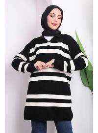 Black - Knit Tunics