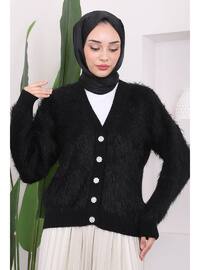 Black - Knit Cardigan