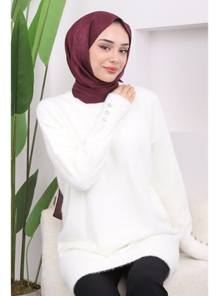 Ecru - Knit Tunics - İmaj Butik