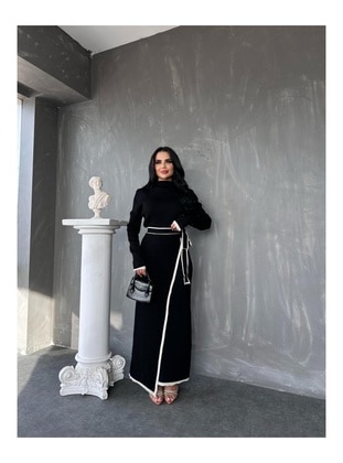 Black - Knit Suits - Maymara