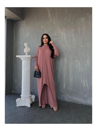 Powder Pink - Knit Suits - Maymara