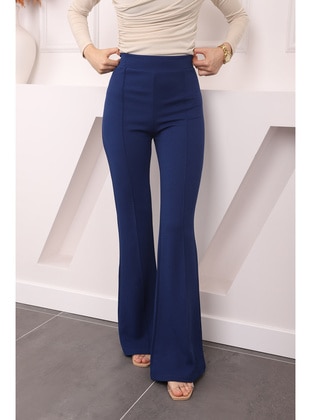 Saxe Blue - Pants - İmaj Butik