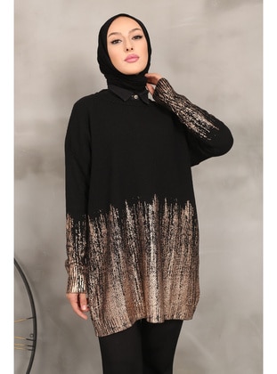 Black - Knit Tunics - İmaj Butik