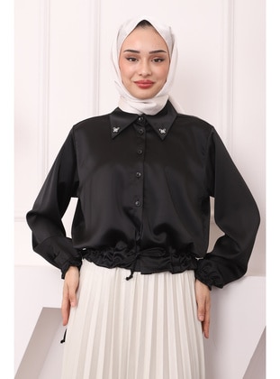 Black - Blouses - İmaj Butik