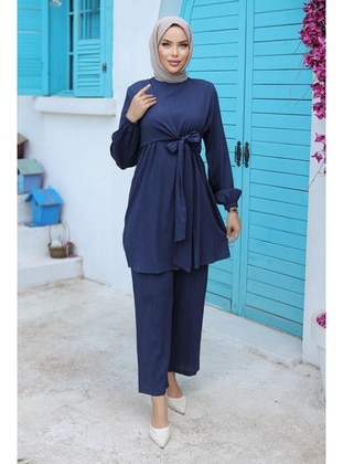 Navy Blue - Suit - Misskayle