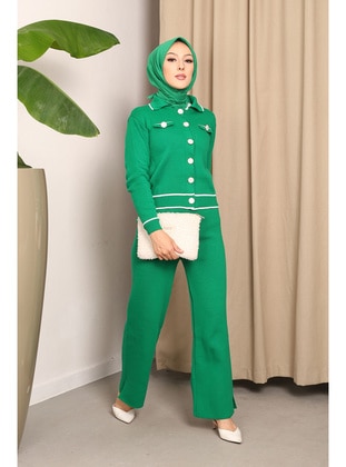 Green - Knit Suits - İmaj Butik