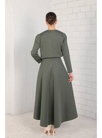 Khaki - Modest Dress