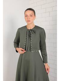 Khaki - Modest Dress