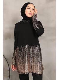 Black - Knit Tunics