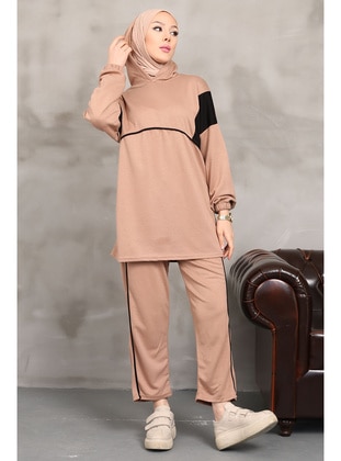 Camel - Unlined - Suit - İmaj Butik