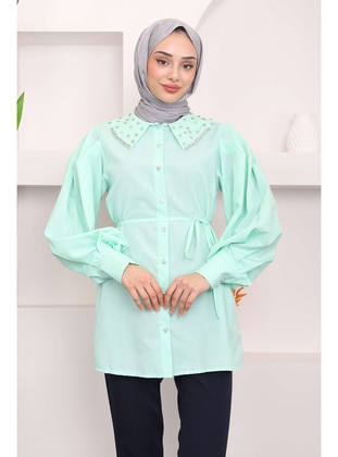 Mint Green - Blouses - İmaj Butik