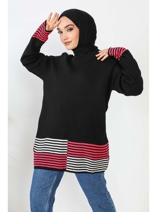 Black - Knit Tunics - İmaj Butik