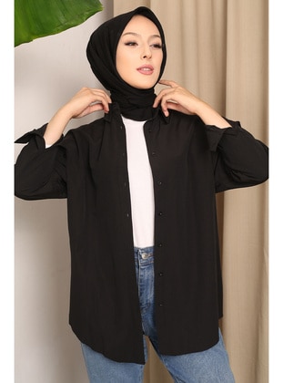 Black - Blouses - İmaj Butik