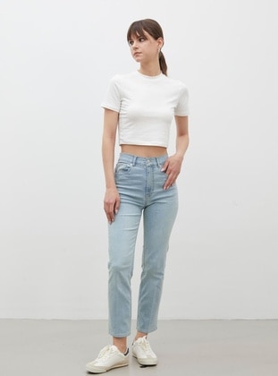 Light Blue - Pants - MANUKA