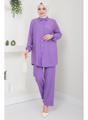 Lilac - Suit - Hafsa Mina