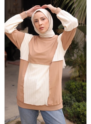 Camel - Sweat-shirt - İmaj Butik