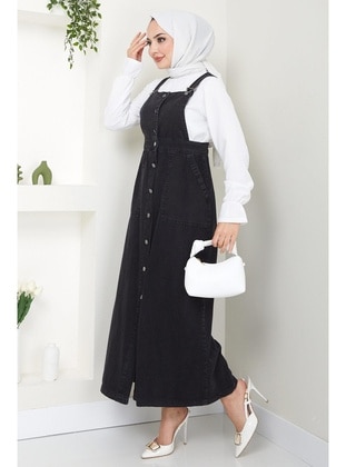 Black - Modest Dress - Hafsa Mina