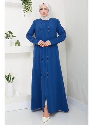 Blue - Abaya - Hafsa Mina