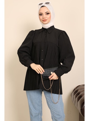 Black - Blouses - İmaj Butik