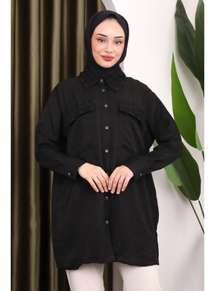 Black - Blouses - İmaj Butik