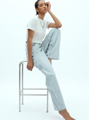 Light Blue - Pants - MANUKA