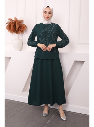 Emerald - Unlined - Suit - İmaj Butik