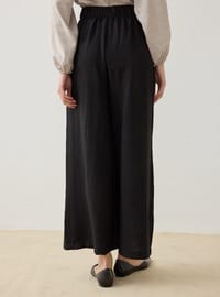 Beli Lastikli Geniş Paça Pantolon