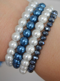 Ensemble de Bracelets Perle Multicolore