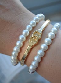 Ensemble de Bracelets Perles Multicolore