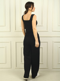 Women's Palazzo Pants - Black