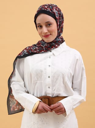 Multi Color - Shawl - Tuva