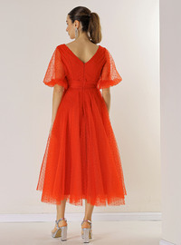 Abendkleid - Rot