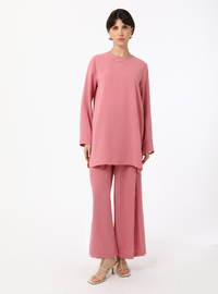Tunic & Pants Set - Dusty Rose