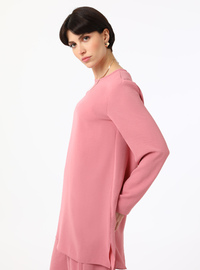 Tunic & Pants Set - Dusty Rose