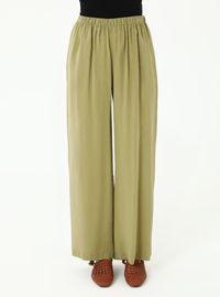 Modal Kimono & Pantolon Takım Yeşil