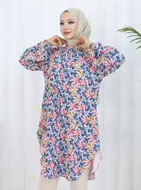 Floral Tunic Petrol
