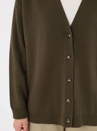 Strickcardigan - Khaki