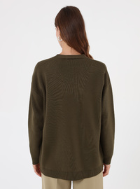 Strickcardigan - Khaki