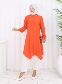Asymmetrical Orange Tunic