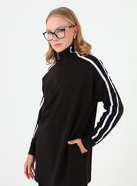Survêtement Rayé Noir