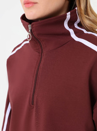Ensemble Rayé Marron