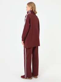 Ensemble Rayé Marron