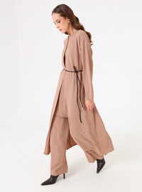 Ensemble Ceinture Cuir Vison