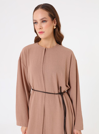 Ensemble Ceinture Cuir Vison