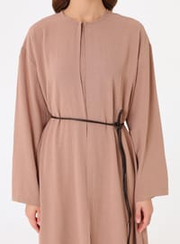 Ensemble Ceinture Cuir Vison