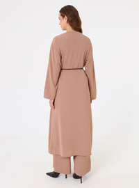 Ensemble Ceinture Cuir Vison