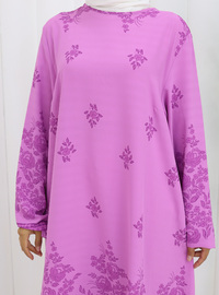 Bestickte Tunika Getrocknete Rose