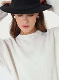 Knit Sweater - Ecru