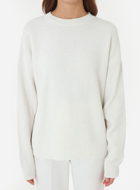Knit Sweater - Ecru